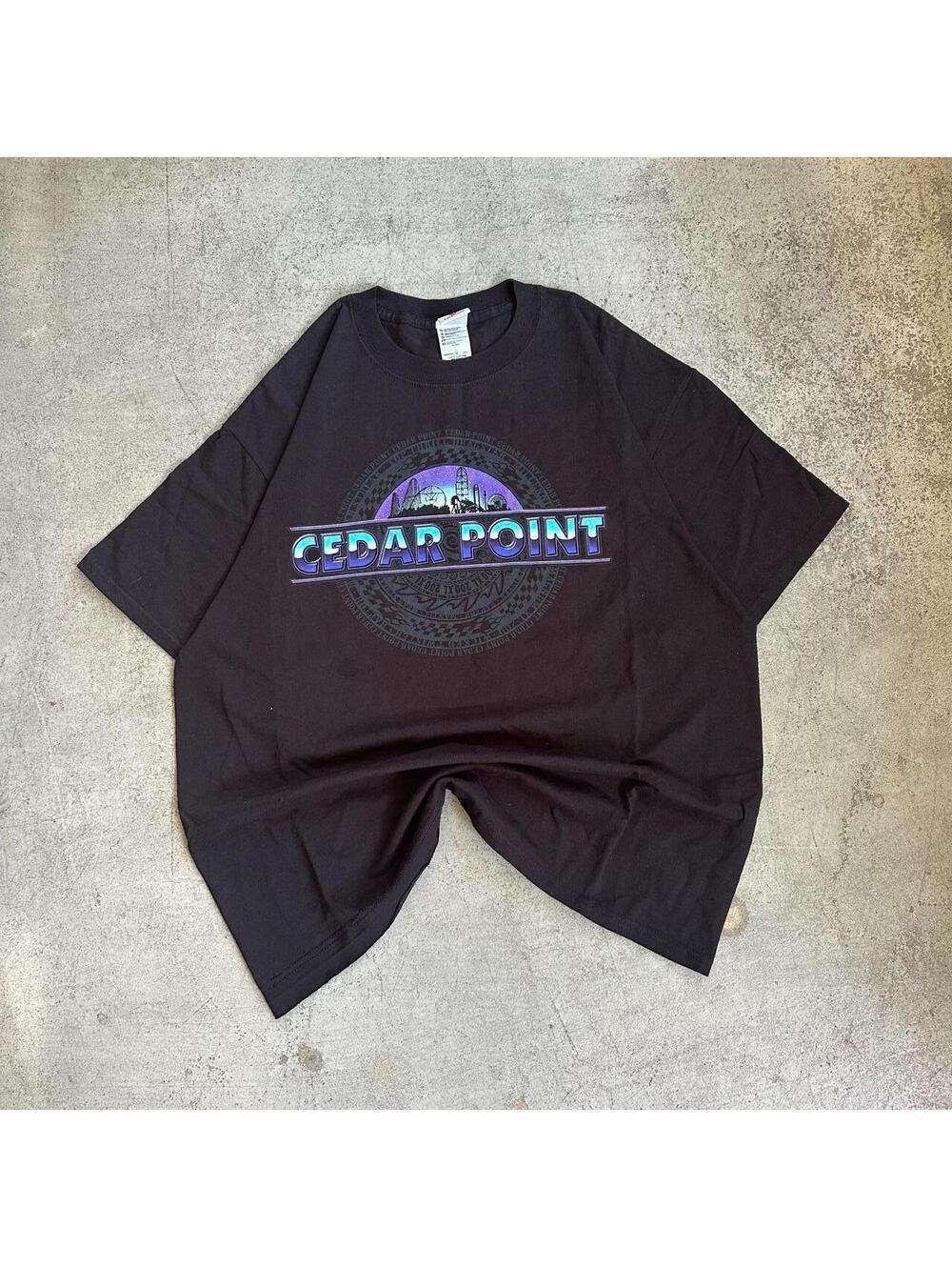 Vintage Cedar Point Amusement Park Graphic T Shirt